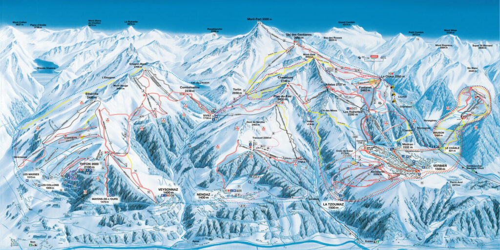 Verbier-station-ski-plan-des-pistes