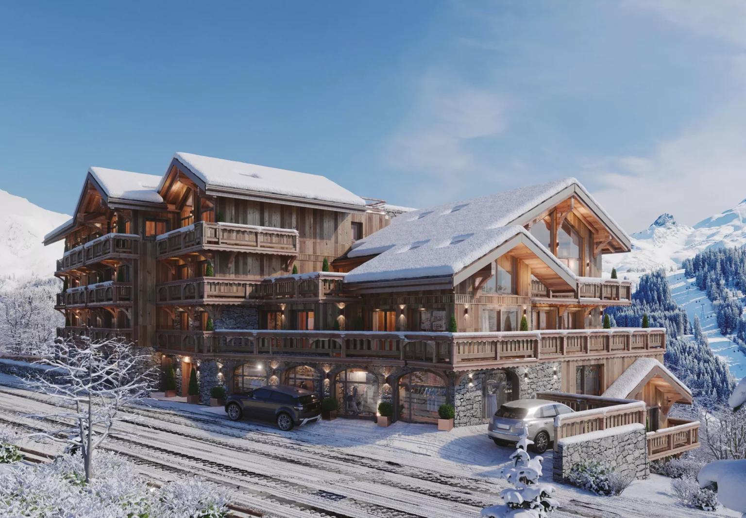 Immobilier : Méribel s’apprête à accueillir trois résidences de luxe Fleur-des-Alpes-Meribel