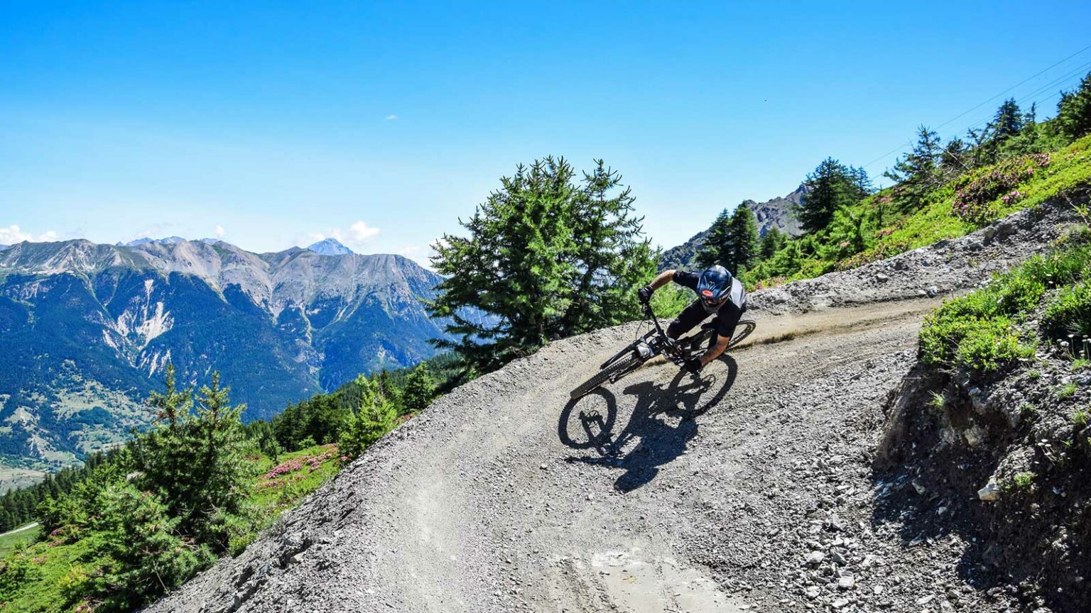 Le bike park de Serre Chevalier se dote d’un nouveau parcours pour cet été Serre Chevalier VTT