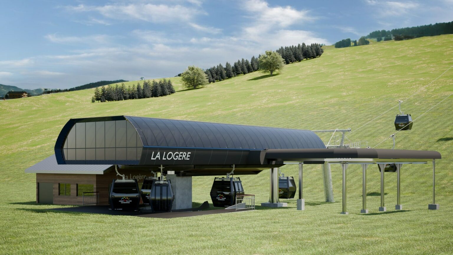 La Logere cable car min