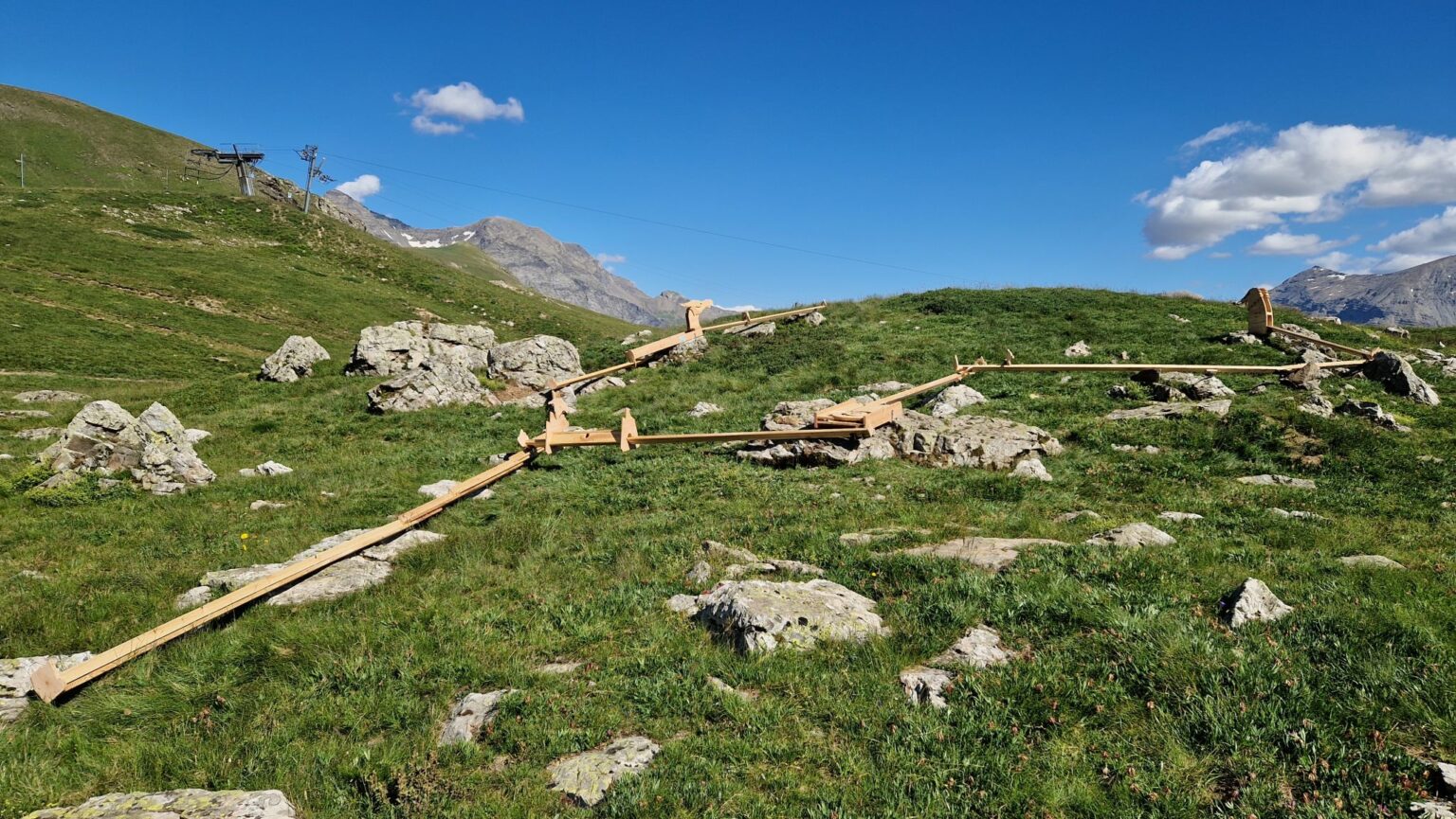 À Orcières Merlette 1850, cette nouvelle activité atypique connaît un véritable succès Roule Ma Boule Orcieres Merlette 1850