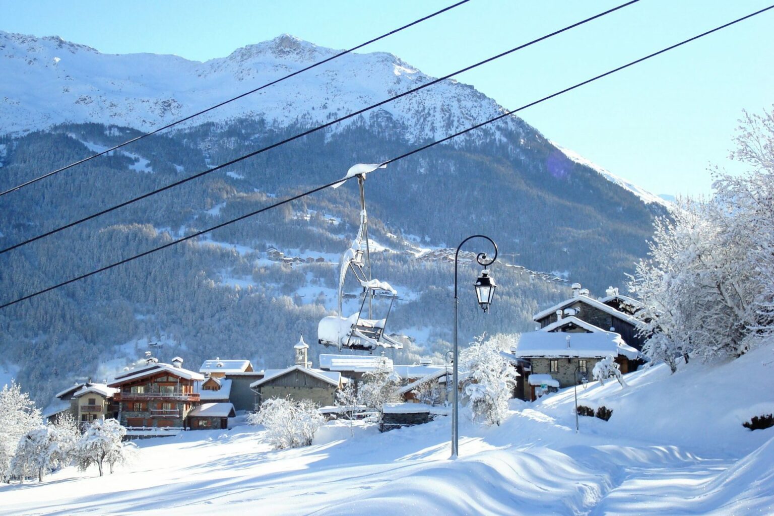 Villaroger Les Arcs cable car