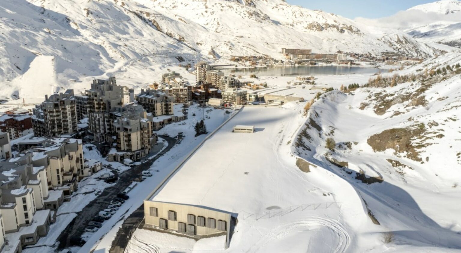 Tignes parking plus haut d Europe